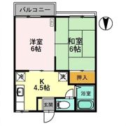 コーポ ロジュマンの間取り画像