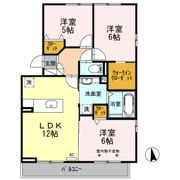 マルベリータウン カノンの間取り画像