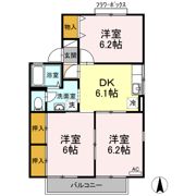 グランシャリオ Ⅱ棟の間取り画像