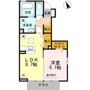 パースハイム B棟の間取り画像