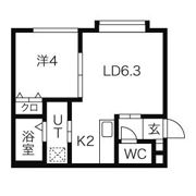シェリール元町の間取り画像