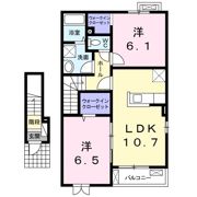 サニーヒルズBの間取り画像