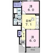 セトル与田の間取り画像
