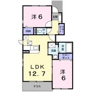 サウス アンドリュ－スの間取り画像