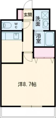 クロノス29新町の間取り画像