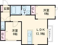 La WESTの間取り画像