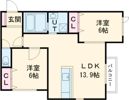 La WESTの間取り画像