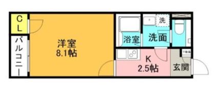 グリーンヴェール岡駅前の間取り画像