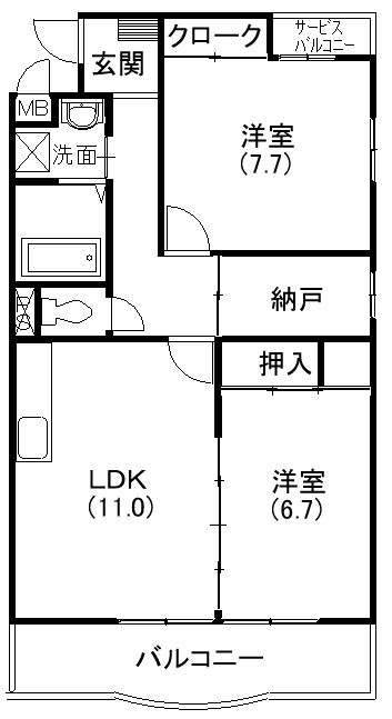 間取図
