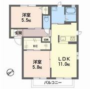 ルミエール A棟の間取り画像