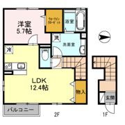 ルグランコート B棟の間取り画像