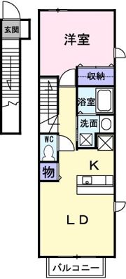 レザンⅡの間取り画像