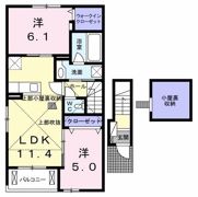 プランドール葵の間取り画像