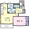 フェリーチェⅡの間取り画像