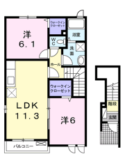 スマートアメジスタの間取り画像