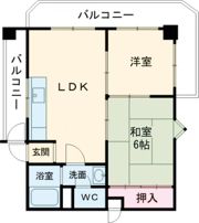 ベルコート加古川の間取り画像