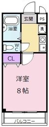 ヴィラフローレンスの間取り画像