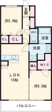 ブリリアントクレールの間取り画像