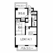 ベルドミールの間取り画像