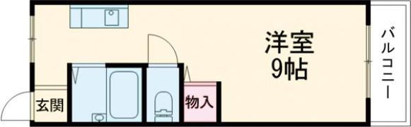 シャンテー三矢Ⅰの間取り画像