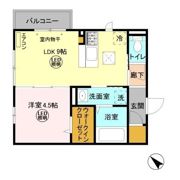パークドオートム Bの間取り画像
