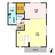 シリウス稲毛の間取り画像