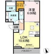 クラウンA＆Hの間取り画像