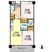 カンタベリーコートの間取り画像