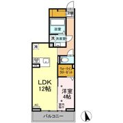Dーroom新生の間取り画像