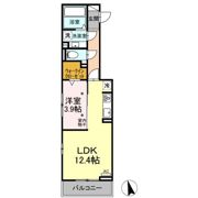 Dーroom新生の間取り画像