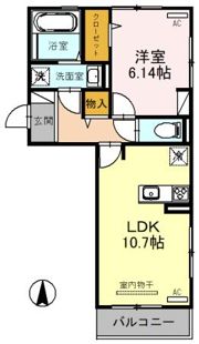 トゥールモンド城殿の間取り画像