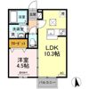 クレールニシヤマⅢの間取り画像