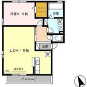 ショーカル B棟の間取り画像