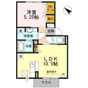 セジュール上ノ山Ⅱの間取り画像