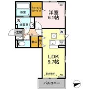 ソレール ヴィラ Ⅱ D棟の間取り画像