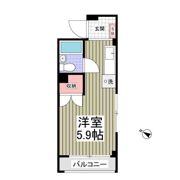 メゾンラハイナの間取り画像