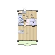 ハイムホワイツの間取り画像