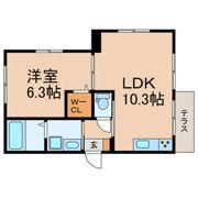 花島ハイム2の間取り画像
