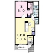 パステルプリンセス Ⅱの間取り画像