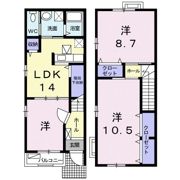 パークサイドの間取り画像