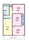 ドゥナーレ津新町Ⅱの間取り画像