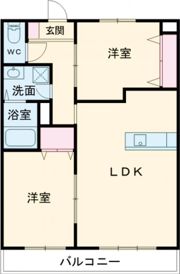 スリーゼ高松東の間取り画像