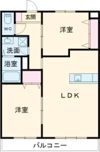 スリーゼ高松東の間取り画像