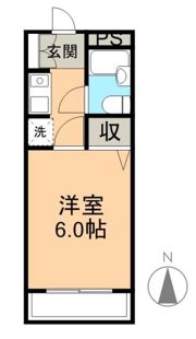 清城ハイツの間取り画像