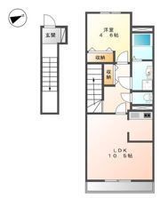 メゾン かきつばたの間取り画像