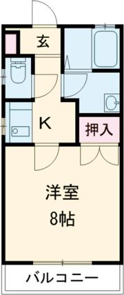 アメニティ・サンBの間取り画像