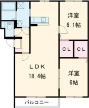 メゾンカメリアの間取り画像
