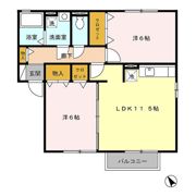 テポーレメゾン Aの間取り画像