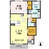 フィオーレ Aの間取り画像