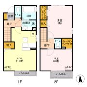 エスペランサ Bの間取り画像